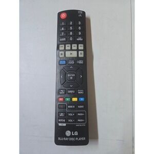 LG AKB73615702 Blu Ray Disc Player Remote Control